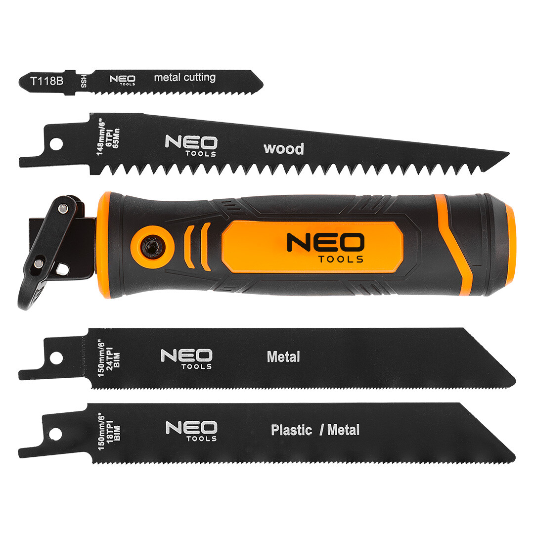 NEO TOOLS Držiak pílového kotúča, univerzálny, sada 4 + 1 44-650