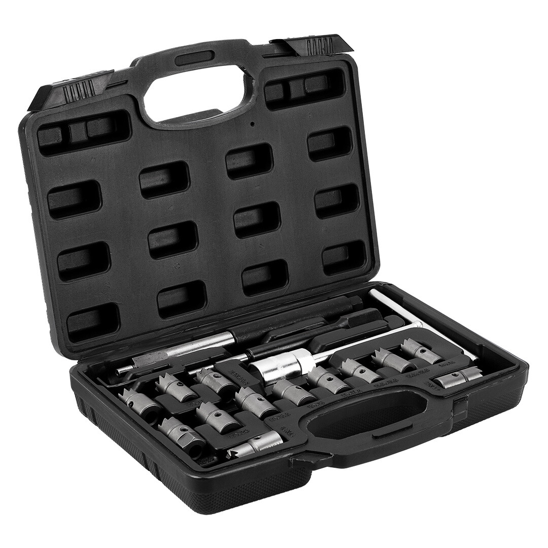 NEO TOOLS Frézy na čistenie zásuviek vstrekovačov, 17 ks 11-885
