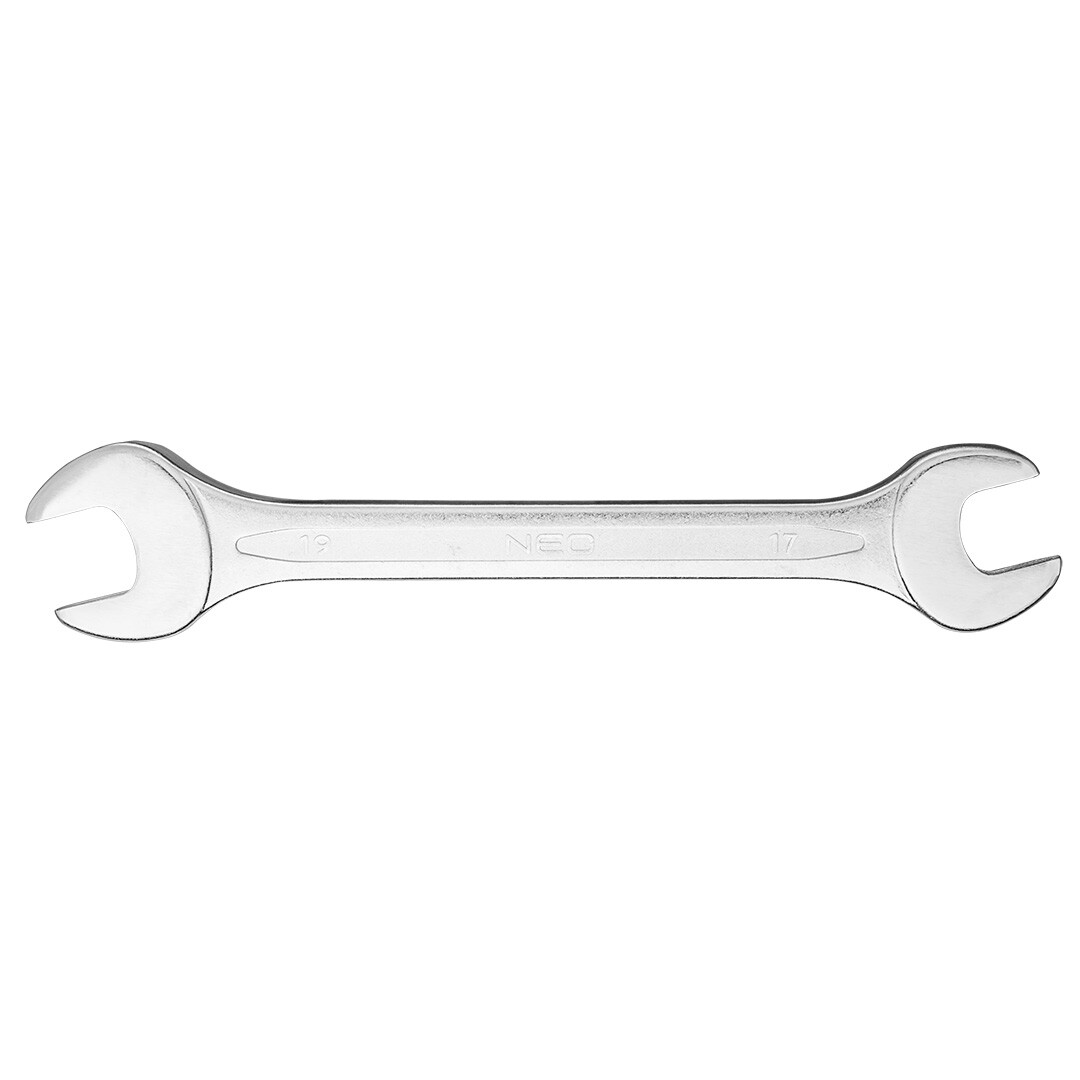 NEO TOOLS Kľúč maticový otvorený 17 x 19 mm 09-817