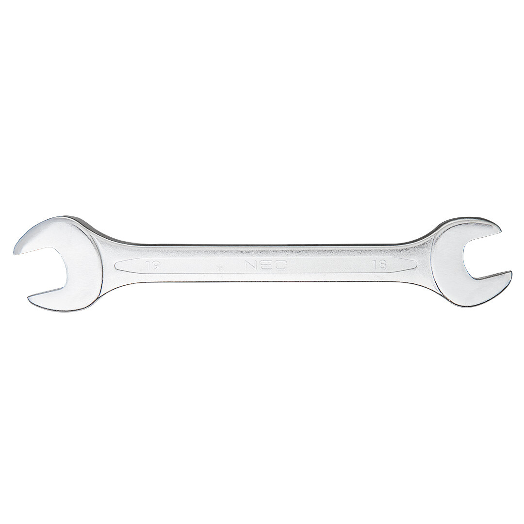 NEO TOOLS Kľúč maticový otvorený 18 x 19 mm 09-818