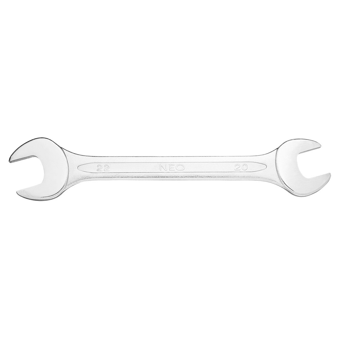 NEO TOOLS Kľúč maticový otvorený 20 x 22 mm 09-820