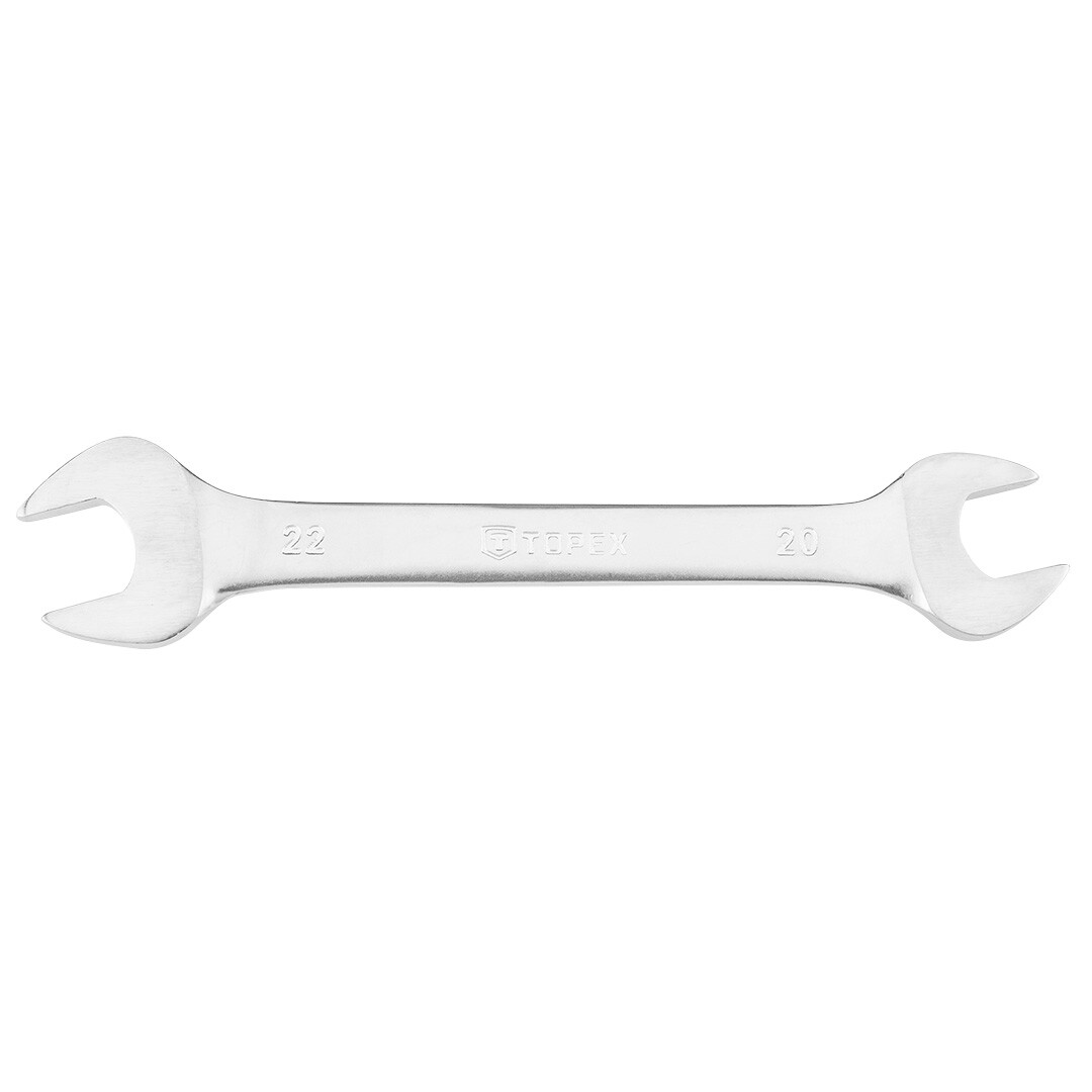 TOPEX Kľúč maticový otvorený 20 x 22 mm 35D615