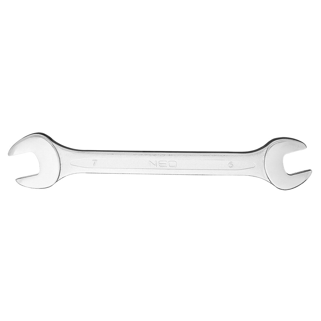 NEO TOOLS Kľúč maticový otvorený 6 x 7 mm 09-806