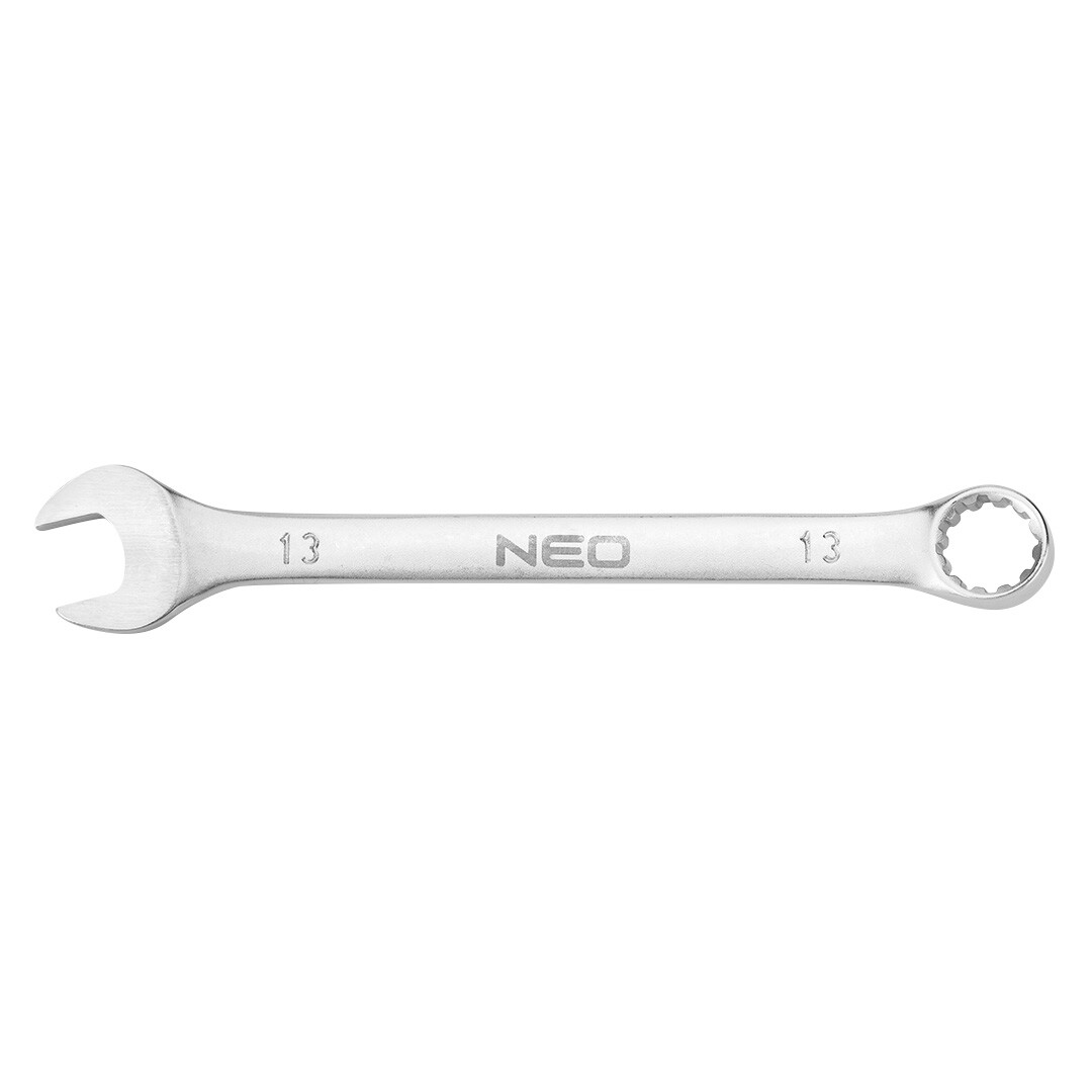 NEO TOOLS Kľúč očkoplochý 13 x 170 mm, CrV, DIN3113 09-657