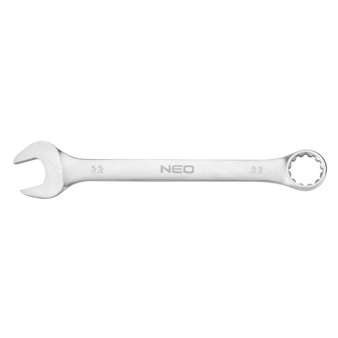 NEO TOOLS Kľúč očkoplochý 22 x 260 mm, CrV, DIN3113 09-666