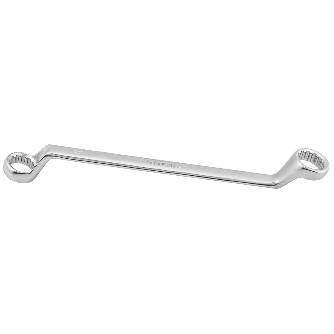 TOPEX Kľúč očkový vyhnutý 20 x 22 mm 35D817