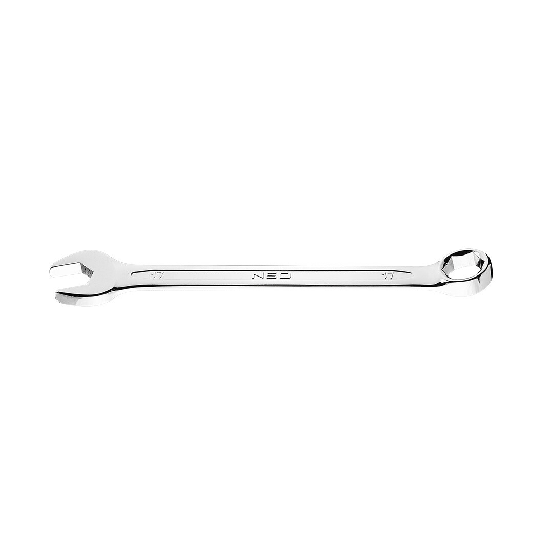 NEO TOOLS Kľúč plochý-očkový HEX/V 17 x 210 mm 09-417