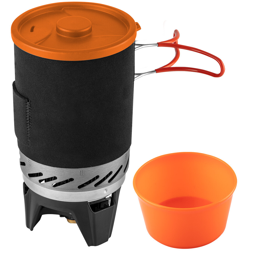 NEO TOOLS Turistický sporák hrniec + horák 63-151