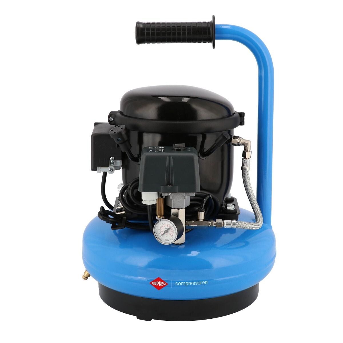 Malý dvojpiestový kompresor L 6-45 8 bar 0,3 HP/0,2 kW 18,5 l/min 6 l tichý