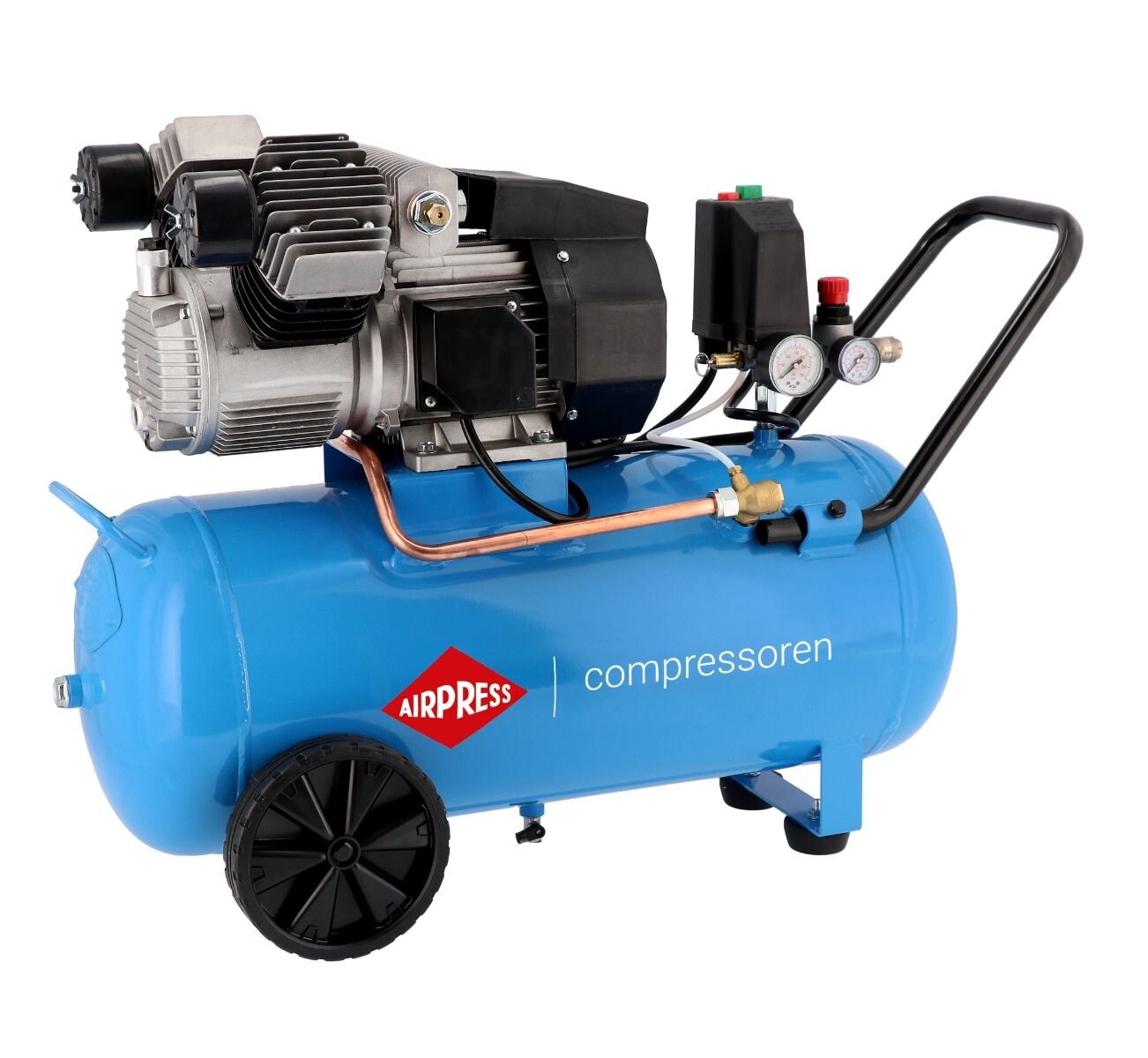 Dvojpiestový kompresor KM 50-350 10 bar 2,5 HP/1,8 kW 400V 280 l/min 50 l