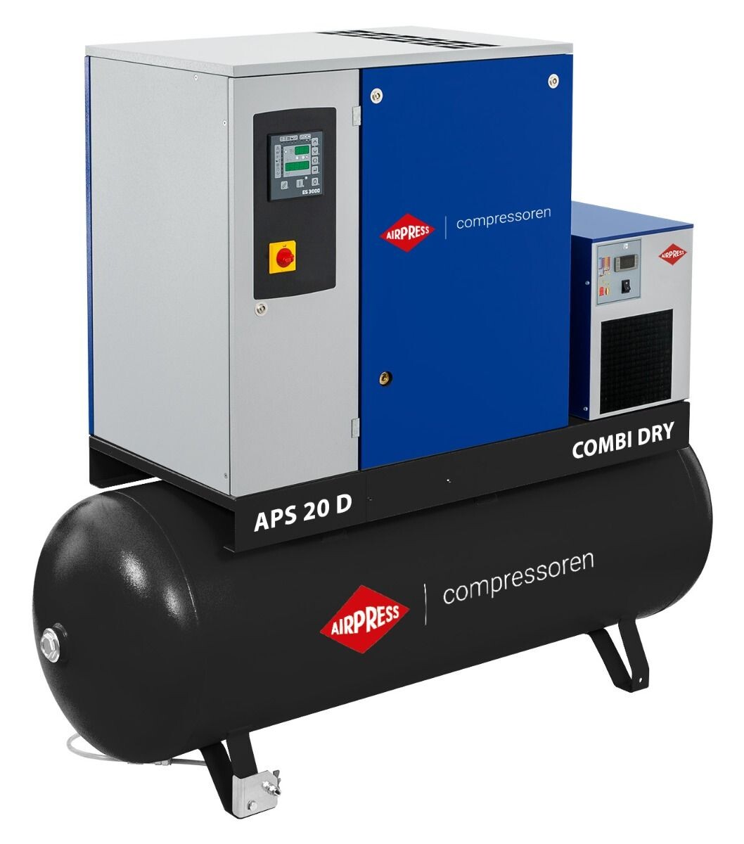 Kompresor skrutkový APS 20D Combi Dry 10 bar 20 KM/15 kW 1790 l/min 500 l