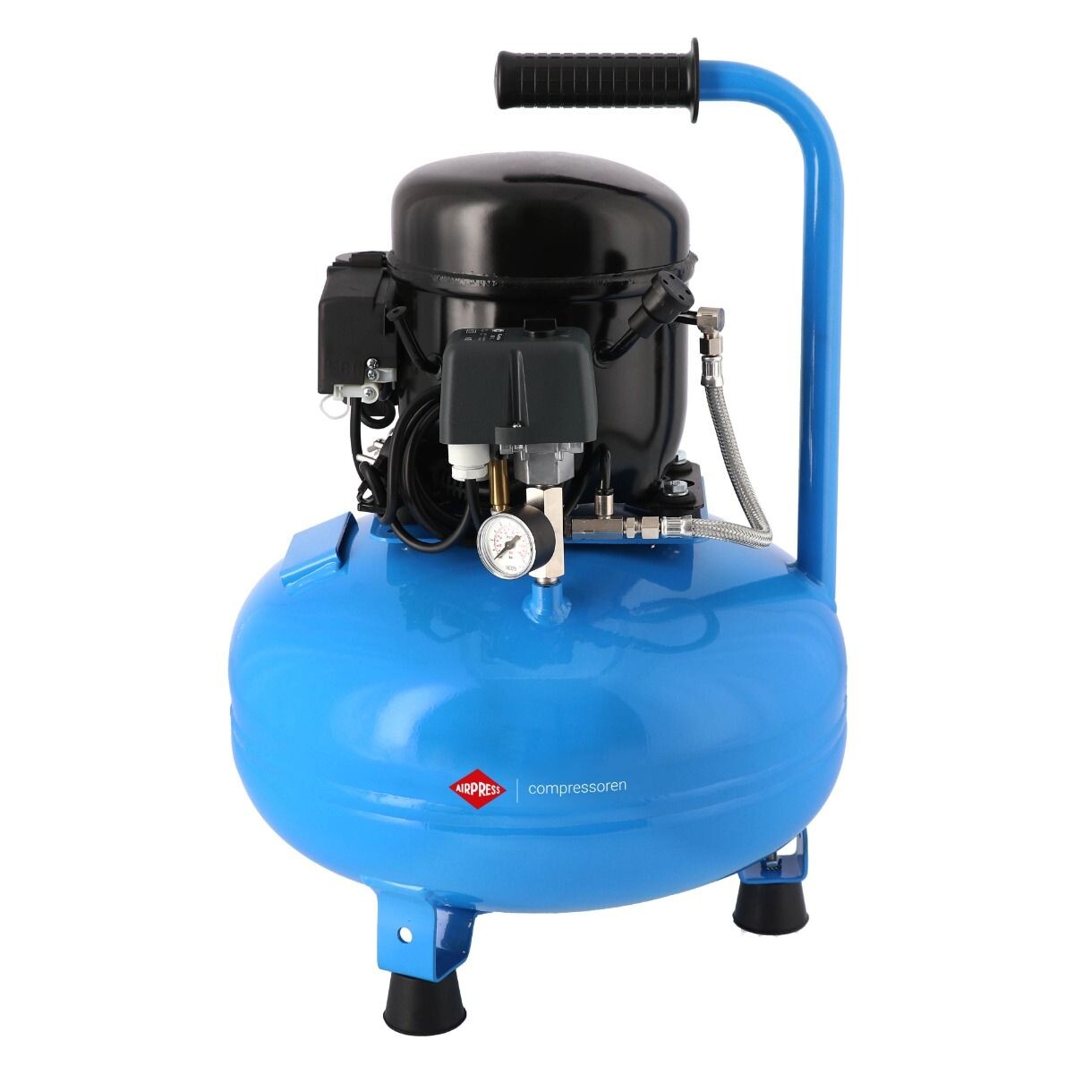 Tichý dvojpiestový kompresor L 50-24 8 bar 0.5 KM/0.37 kW 32 l/min 24 l