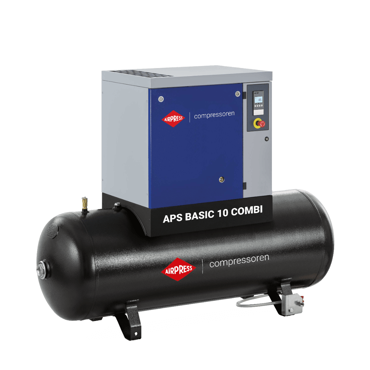 Skrutkový kompresor APS 10 Basic Combi 10 bar 10 KM/7.5 kW 996 l/min 500 l