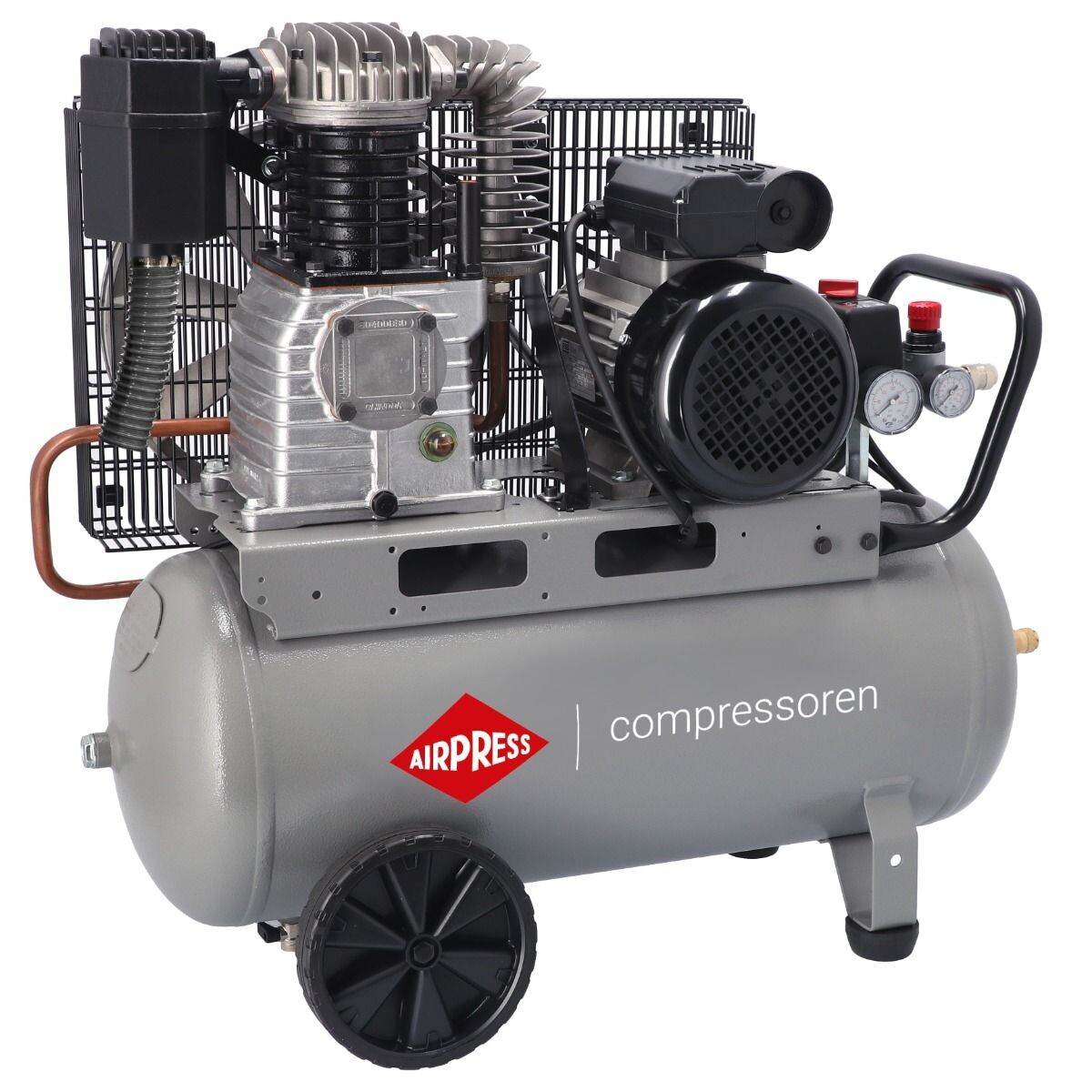 Dvojpiestový kompresor HL 425-50 Pro 10 bar 3 HP/2.2 kW 317 l/min 50 l