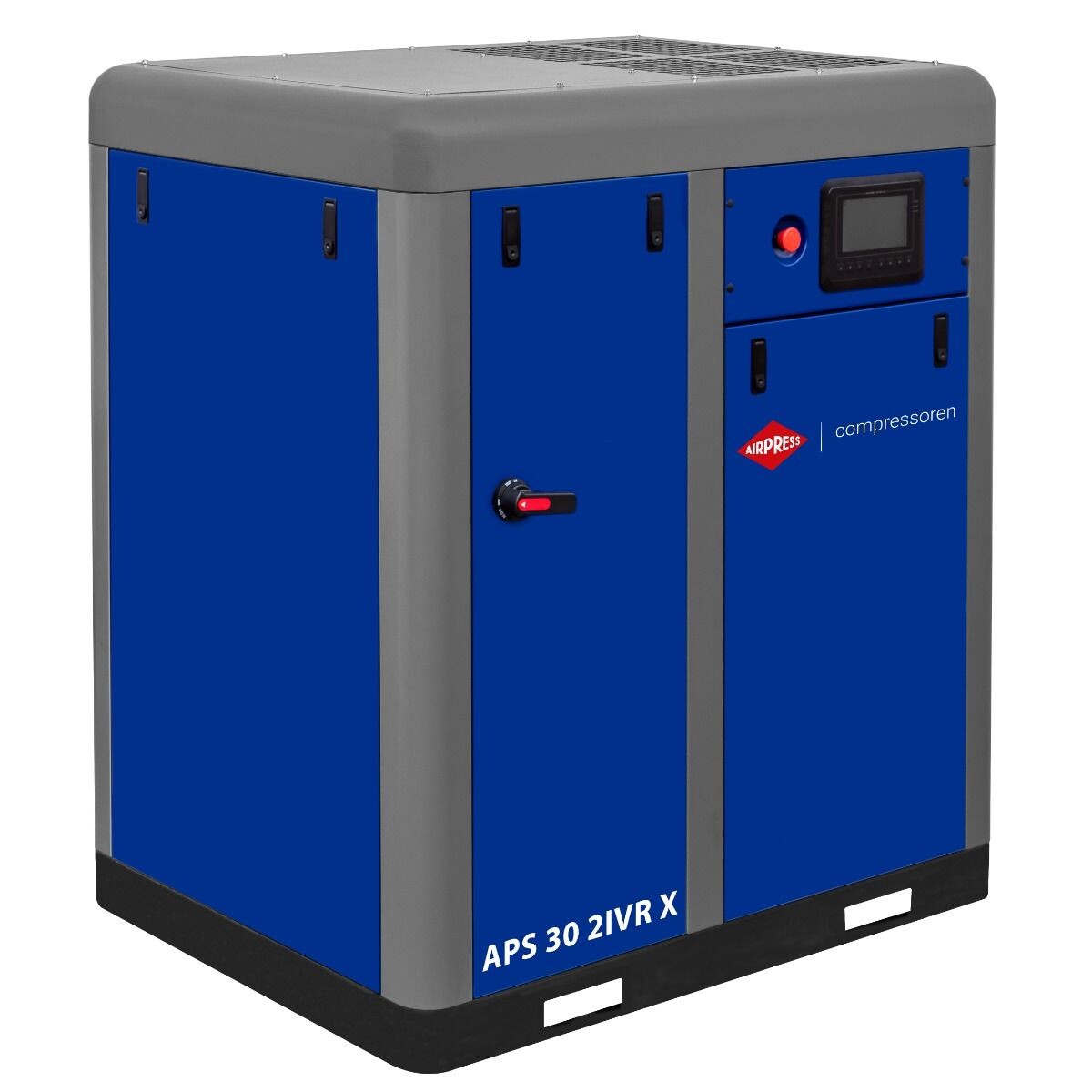 Skrutkový kompresor APS 30 2IVR X 10 bar 30 KM/22 kW 1130-4100 l/min