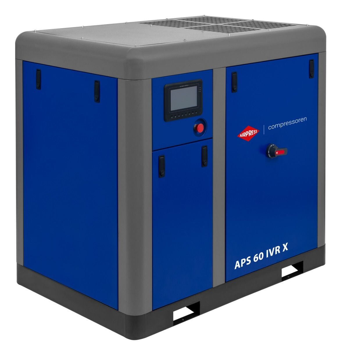 Skrutkový kompresor APS 60 IVR X 10 bar 60 KM/45 kW 2350-7200 l/min