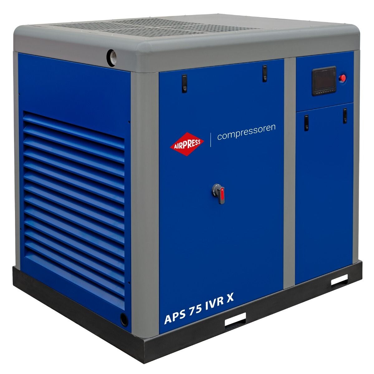 Skrutkový kompresor APS 75 IVR X 10 bar 75 KM/55 kW 3140-9600 l/min