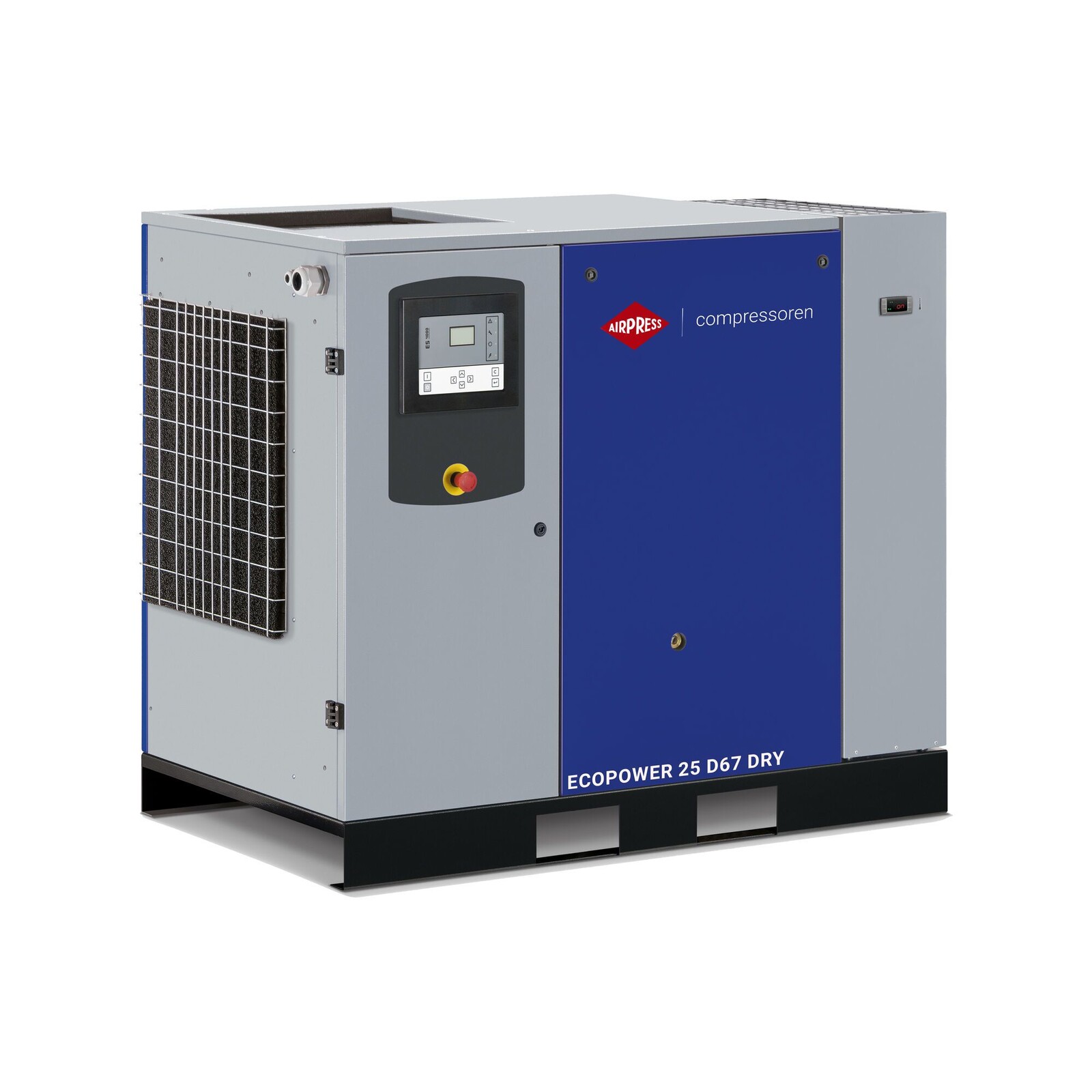 Skrutkový kompresor EcoPower 25D Dry 10 bar 25 HP/18.5 kW 2922 l/min