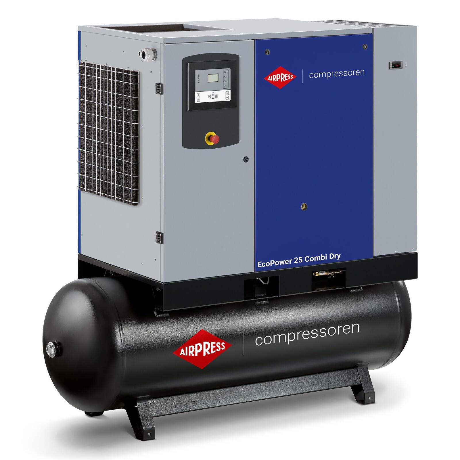Skrutkový kompresor EcoPower 25D Combi Dry 10 bar 25 HP/18.5 kW 2922 l/min 500 l