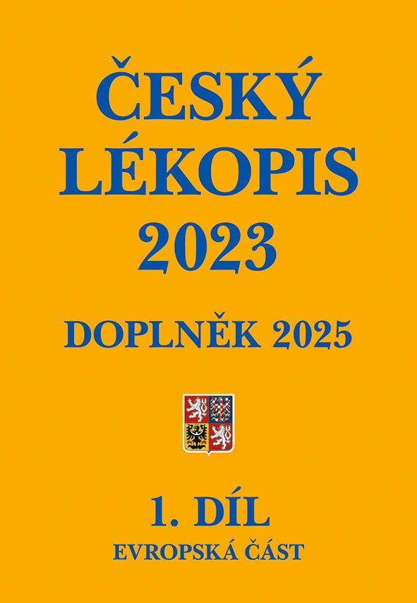 Český lékopis 2023 - Doplněk 2025, Ministerstvo zdravotnictví ČR
