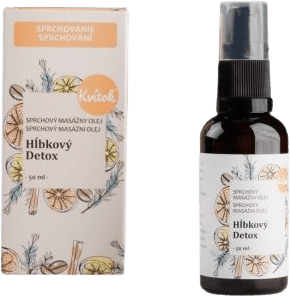 KVITOK Sprchový masážny olej proti celulitíde - Hĺbkový detox 50 ml