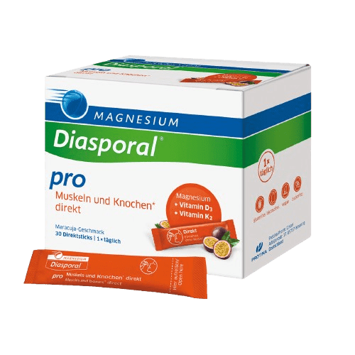 MAGNESIUM-DIASPORAL Pre svaly a kosti direkt 30 vrecúšok