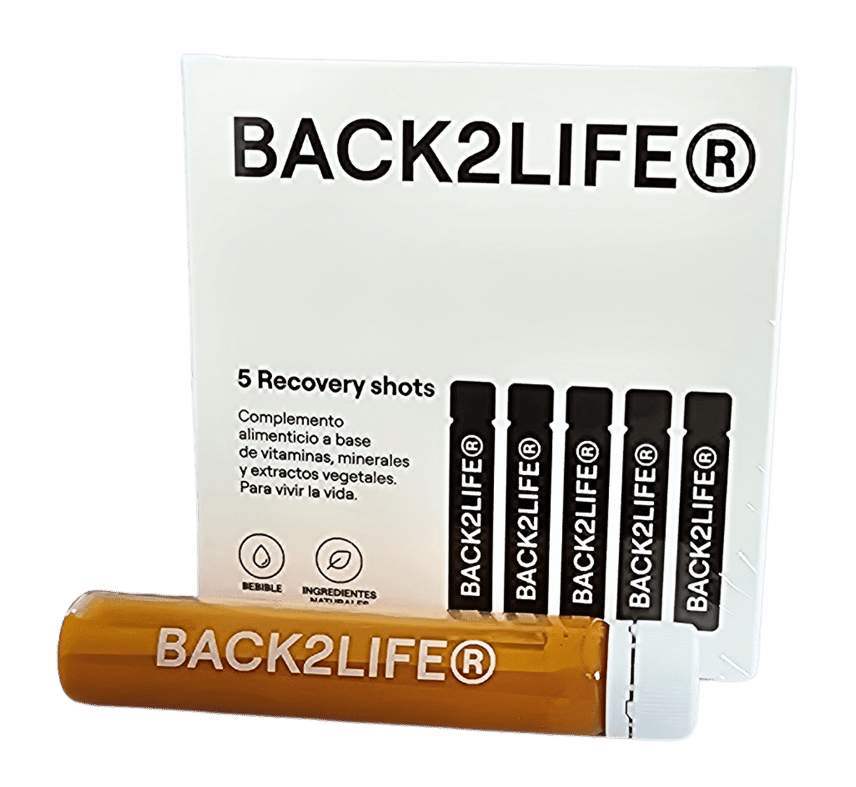 BACK2LIFE Recovery Shots 5 x 25 ml