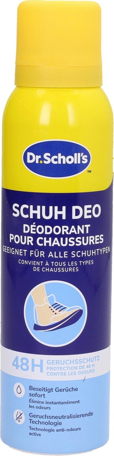 DR. SCHOLL'S Fresh Step dezodorant na obuv 150 ml