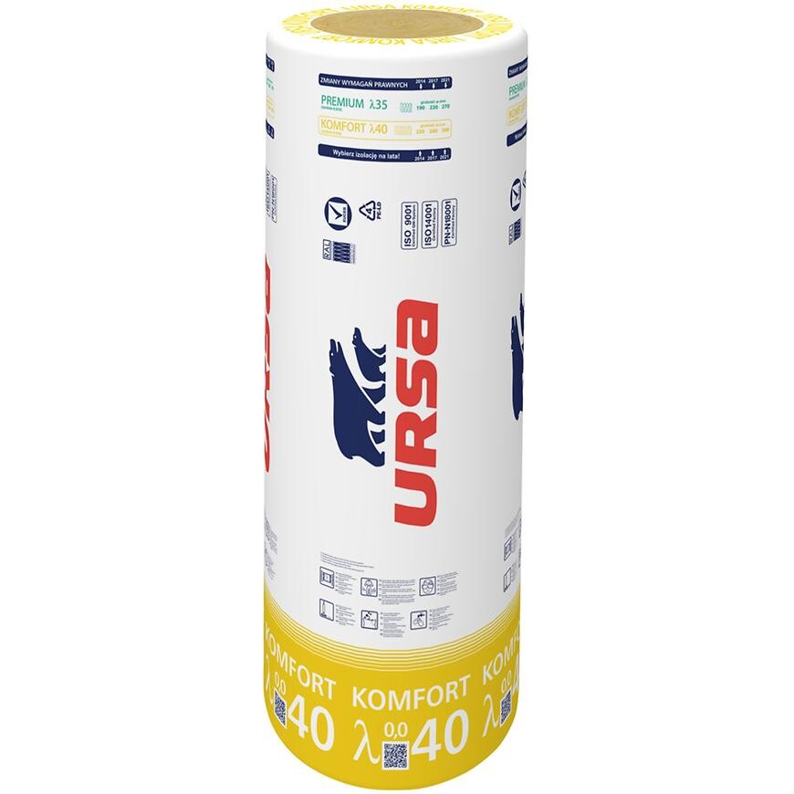 Sklená vata Ursa Komfort 40 50/1200/8000/2 19,2 m2