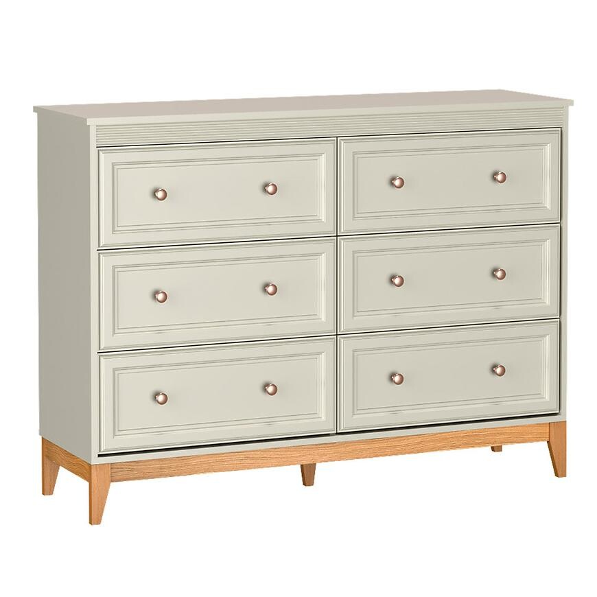 Komoda Windsor 3w 135 Kashmir/Prirodzený dub