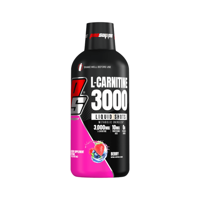 ProSupps VANISH® L-CARNITINE LIQUID SHOTS 465 ml bobuľovité ovocie
