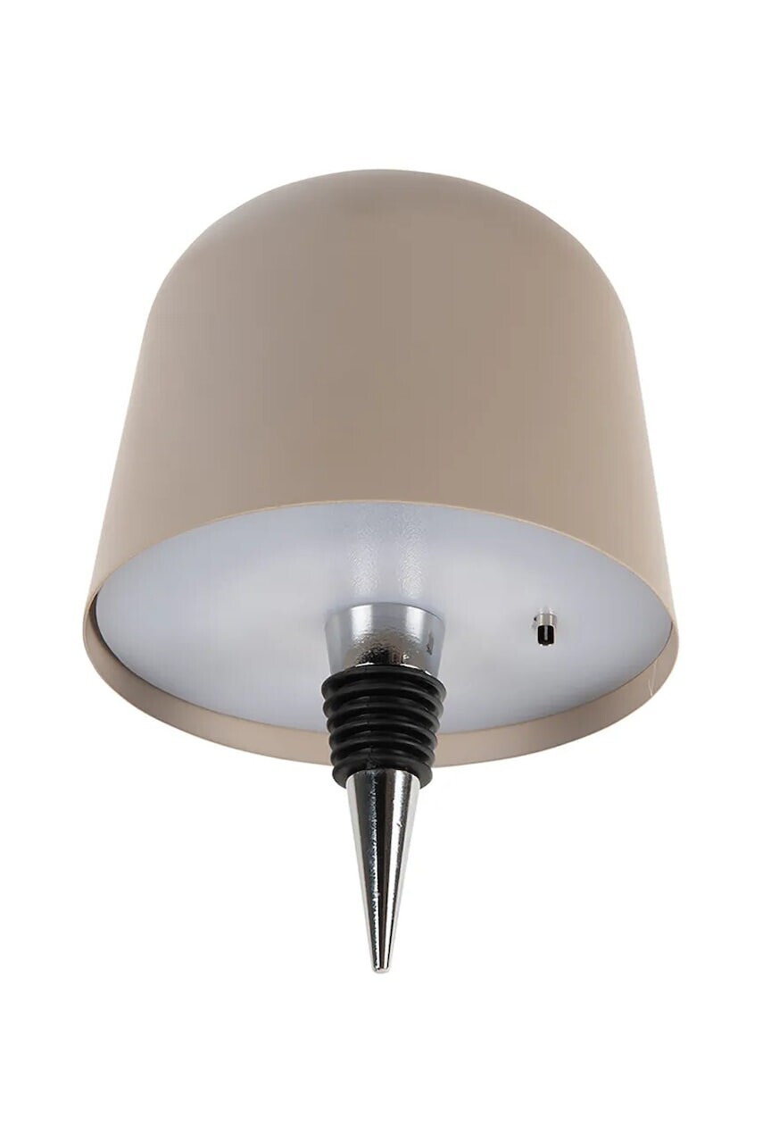 Led lampa Leitmotiv Bottle Lamp Cone Hat LED béžová farba