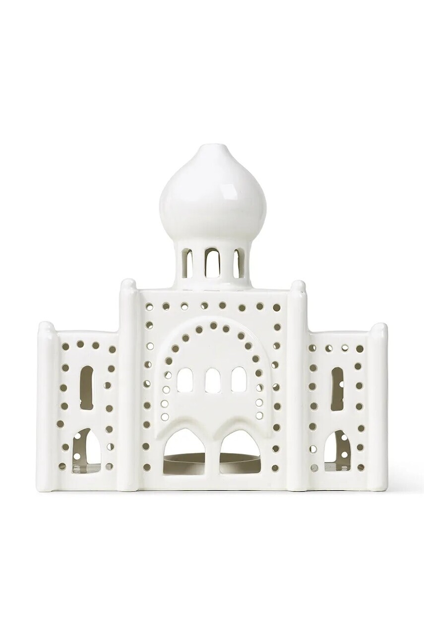 Lucerna Kähler Urbania Tivoli Nimb 17 cm biela farba