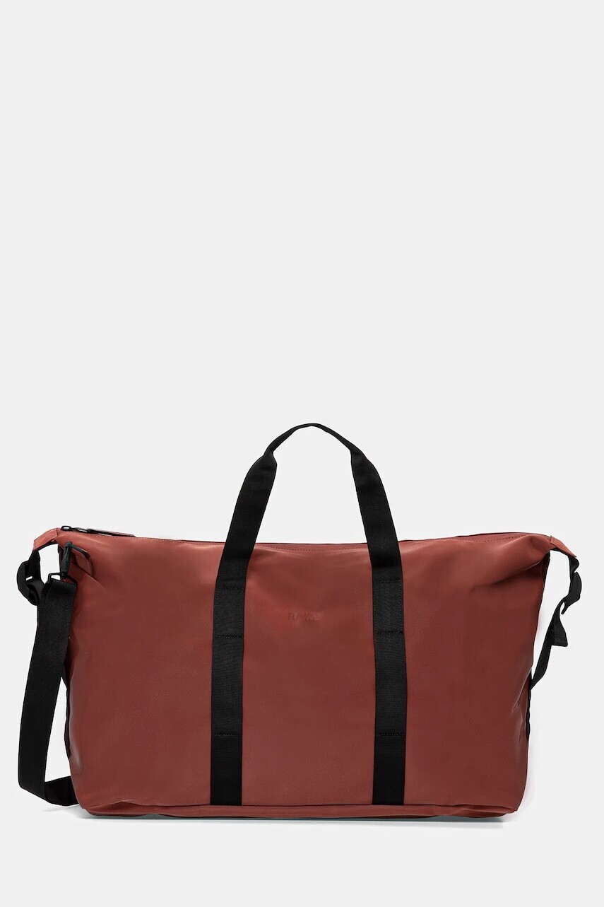Taška Rains 14200 Hilo Weekend Bag oranžová farba, 14200