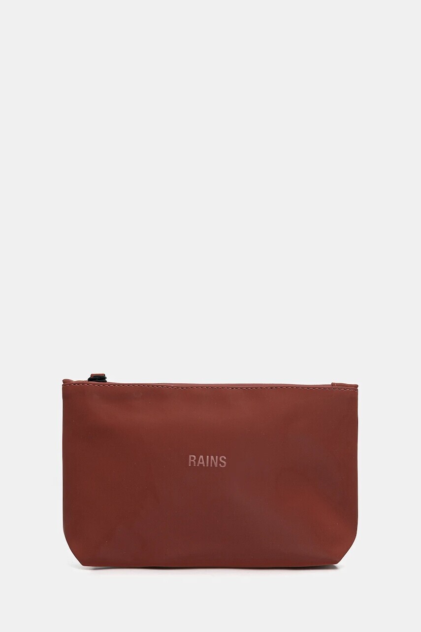 Kozmetická taška Rains 15600 Cosmetic Bag oranžová farba, 15600