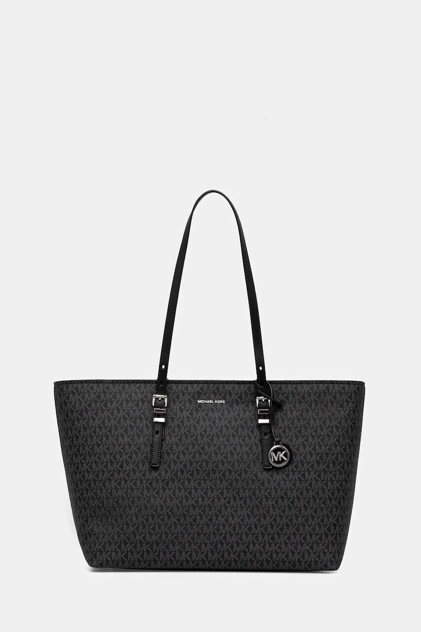 Kabelka MICHAEL Michael Kors QUINN čierna farba, 30T5SQNT9V