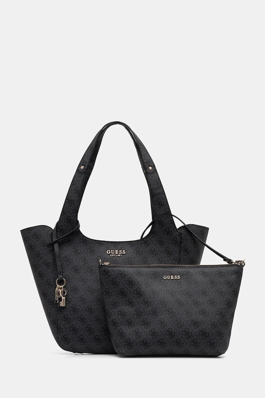 Kabelka Guess CALISTA šedá farba, HWSG73 34220