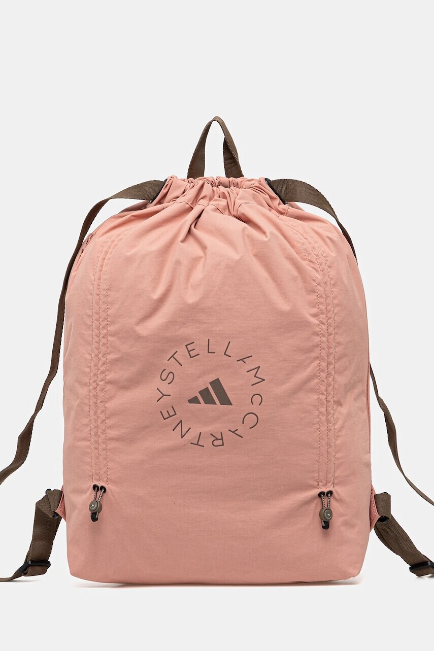 Ruksak adidas by Stella McCartney ružová farba, vzorovaná, JY4198