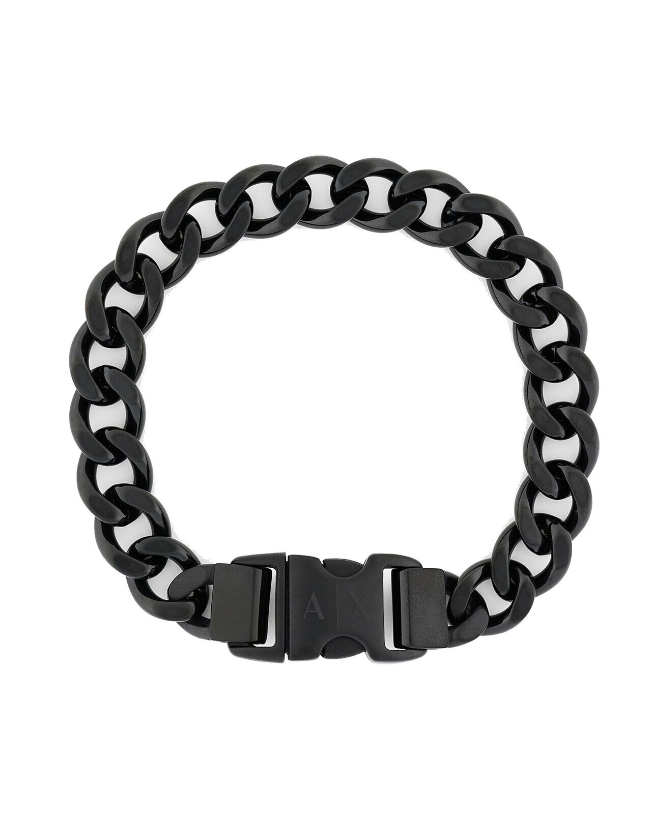Armani Exchange Moderný pánsky oceľový náramok AXG0156001