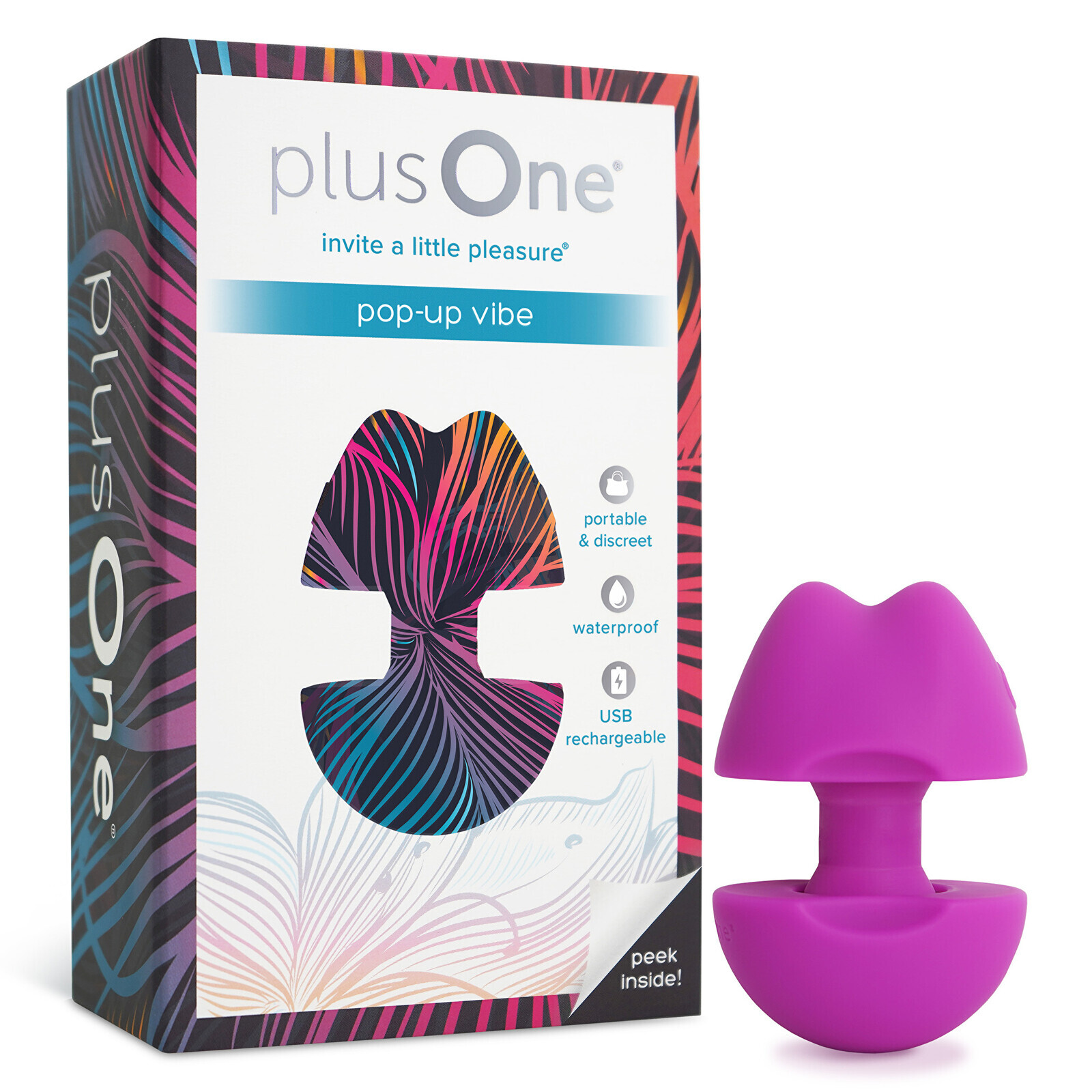 PlusOne Cestovný stimulátor Pop-Up Vibe
