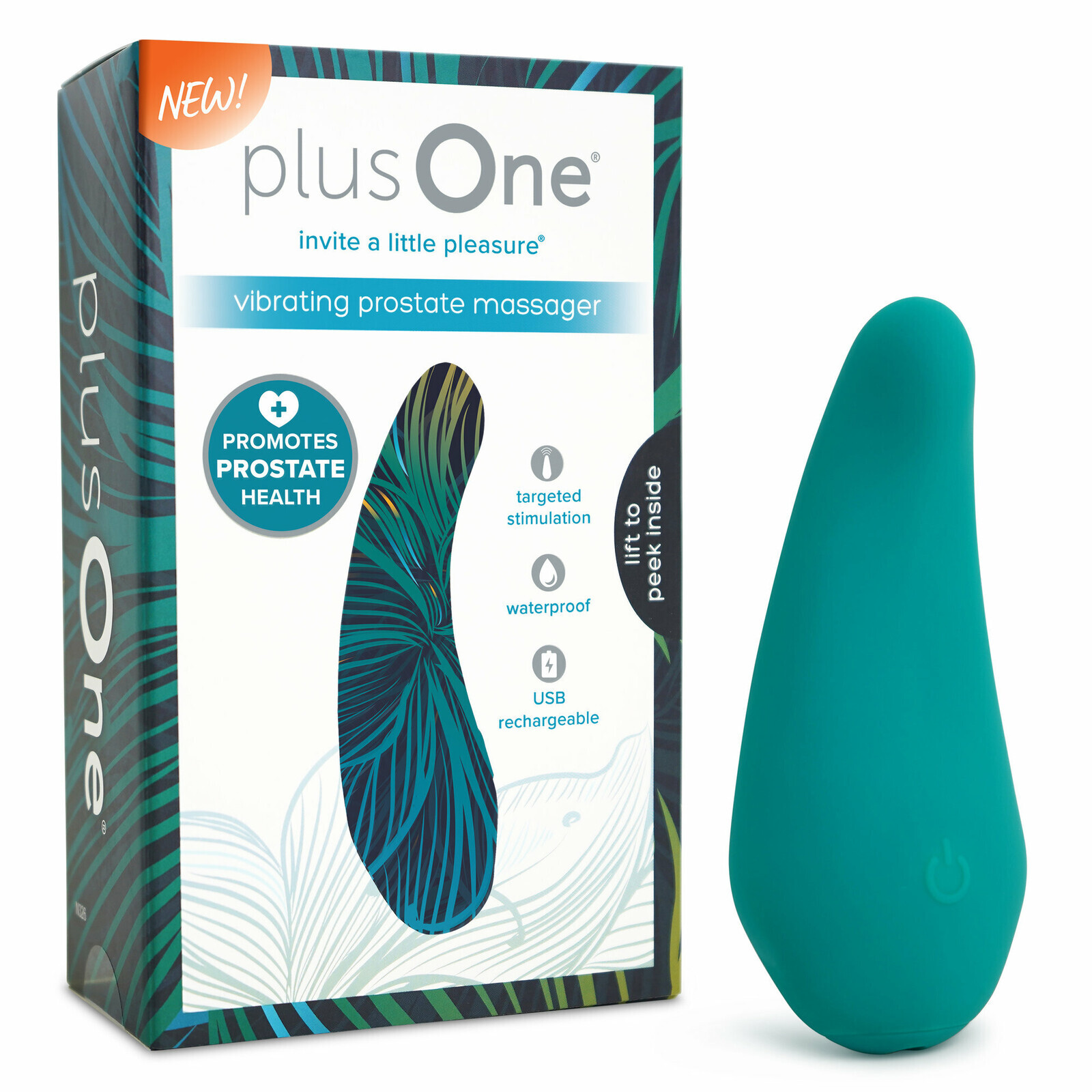 PlusOne Vibračný stimulátor prostaty Deep Pulse