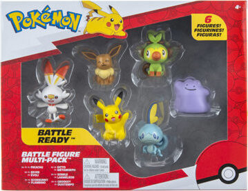 Jazwares Pokémon sada 6 ks