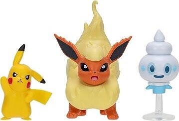Pokémon figúrky – Pikachu, Vanillite, Flareon