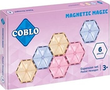 Coblo Rozširujúca súprava 6 dielov – šesťuholníky – Pastel