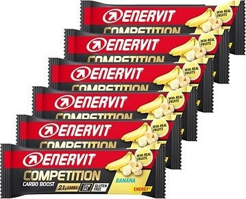 Enervit Competition Bar 6× 30 g, banán-vanilka