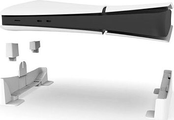 PGtech Horizontálny stojan na Playstation 5 Slim biely