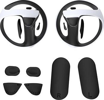 DOBE Protišmykové silikónové kryty na gamepad Playstation VR2 čierne