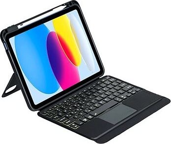 PrimeGuard Kryt s klávesnicou na iPad 10 2022 čierny