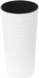 LAMELA Kvetináč LILIA DLUTO – vrúbok, 190 mm, biely