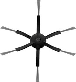 Sunny Viacramenná bočná kefa pre Xiaomi Roborock S5, S6 Xiaowa čierna – 1 ks